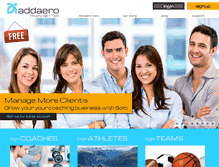 Tablet Screenshot of addaero.com
